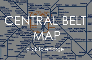 Scottish rail network map